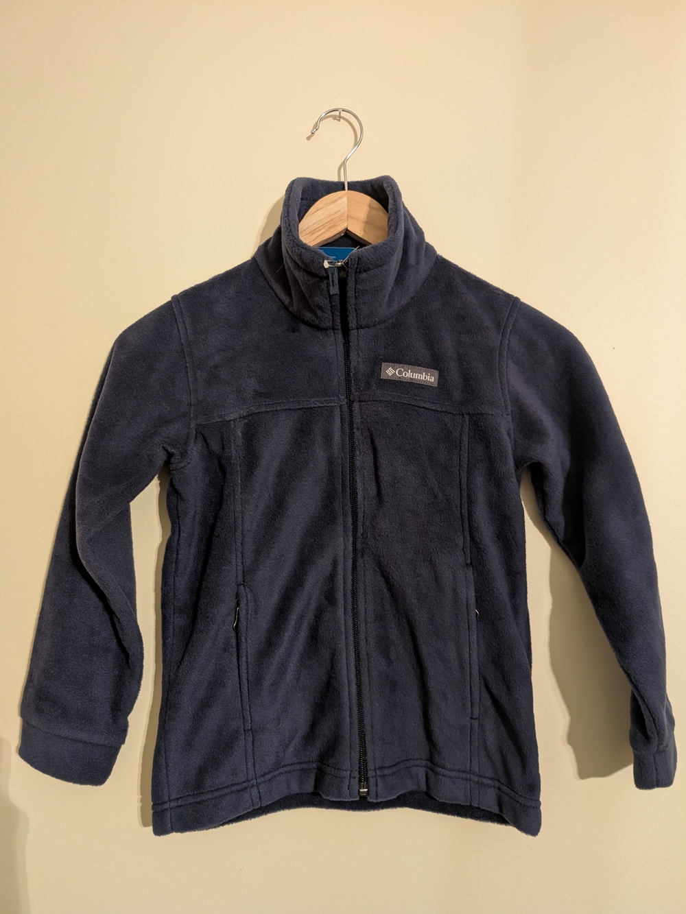 NWT Columbia Kids Navy Full-Zip XS Fleece Jacket